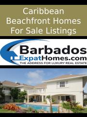 Caribbean Beachfront Homes For Sale Listings - ppt.pptx