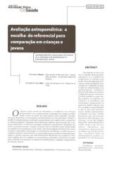 Avaliação antropométrica - a escolha do referencial para comparação em crianças e jovens.pdf