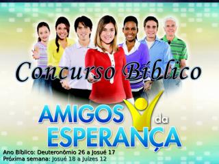 Concurso Bíblico 2011 - 10.ppt